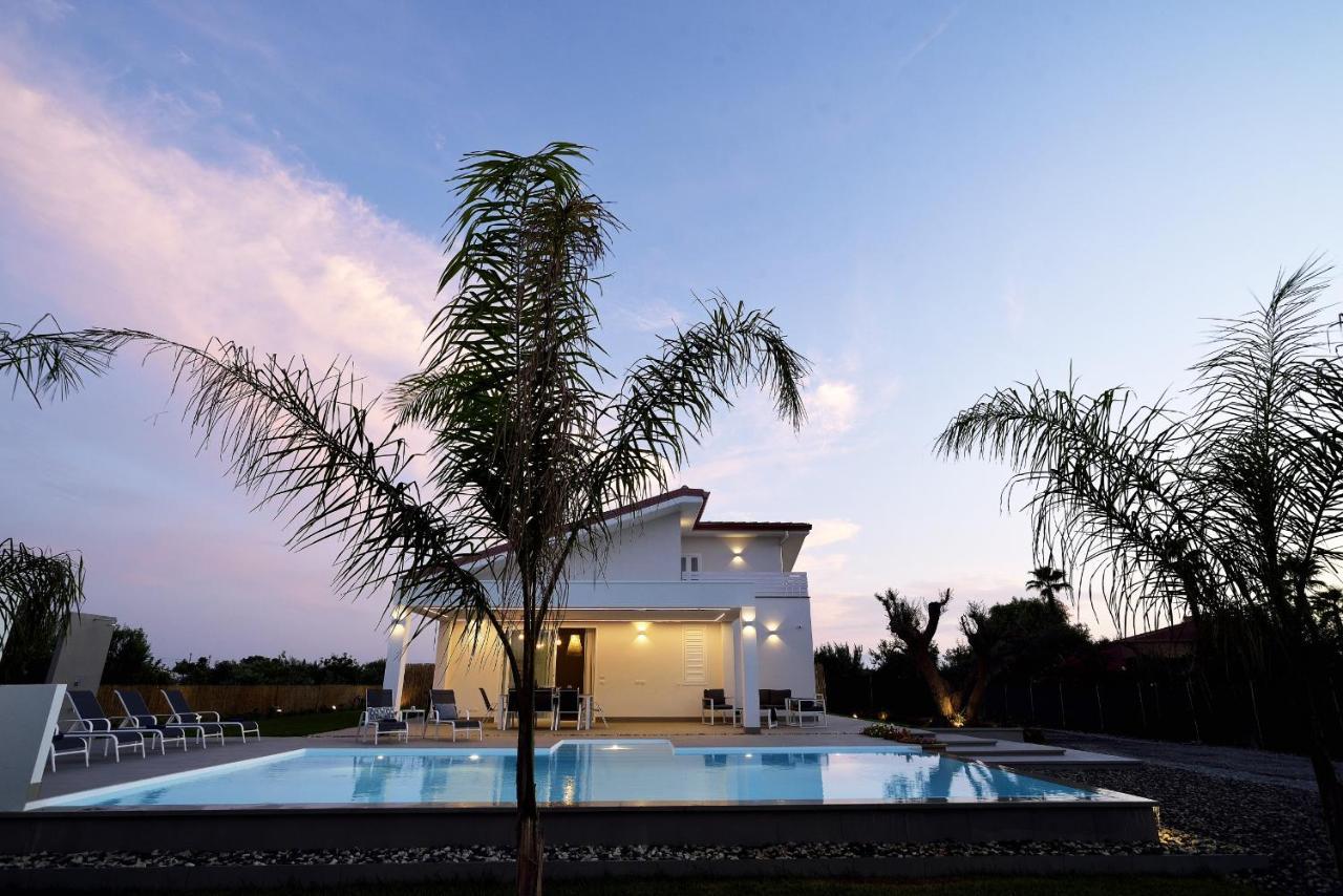 Villa Giaira Con Piscina Privata Santa Maria del Focallo Esterno foto